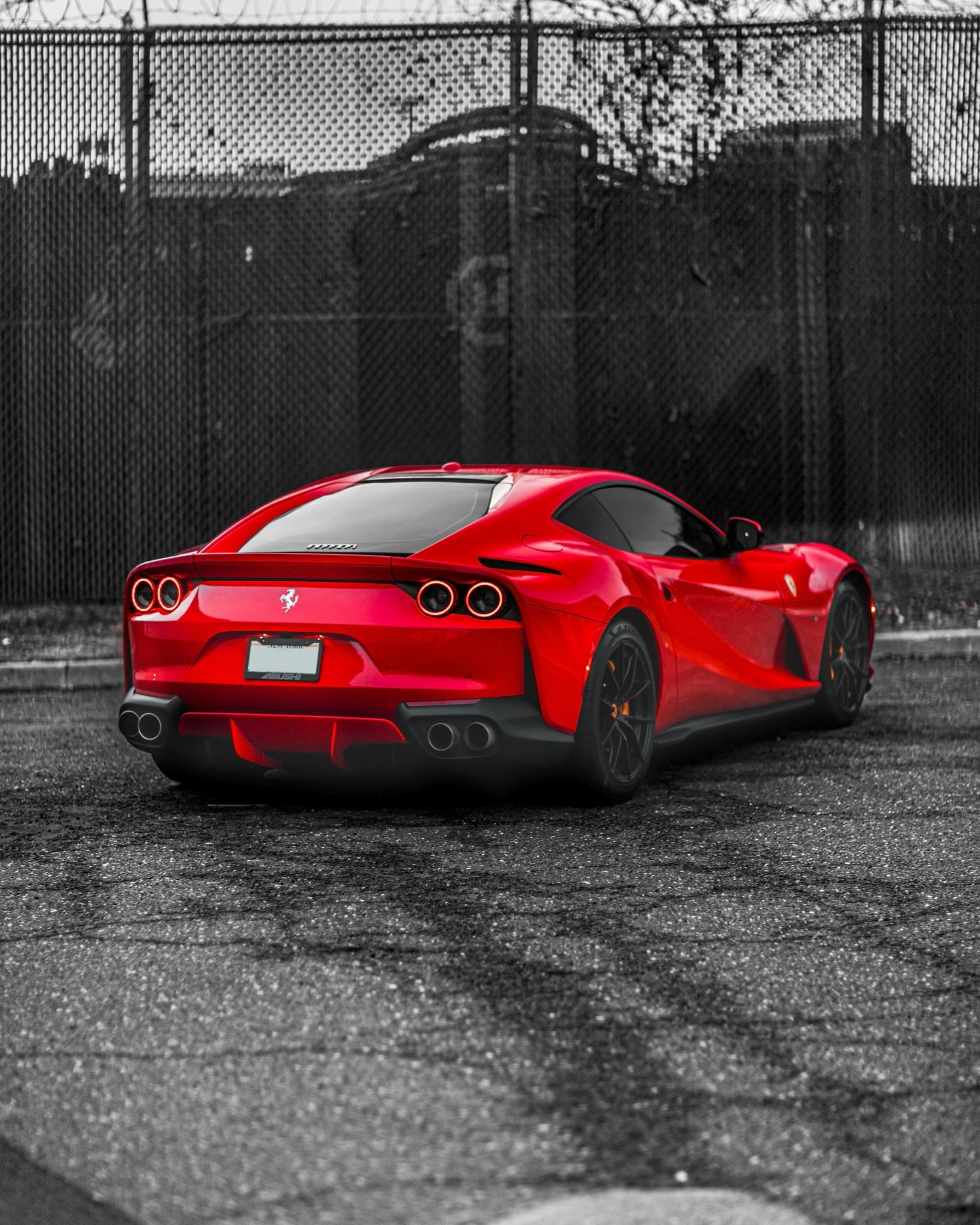 Ferrari 812 Superfast view 2